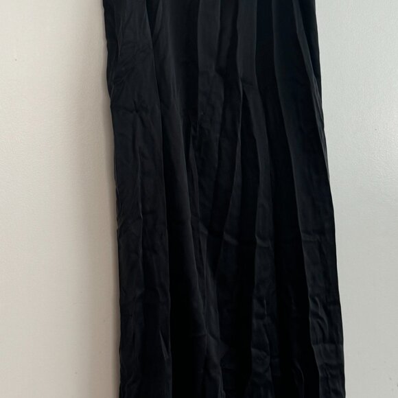 Lunya Washable Silk Tulip Dress Black Midi Size XS - NWT - Picture 3 of 7
